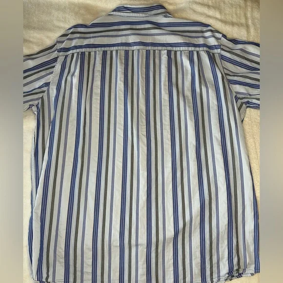 🔹Claiborne Striped Long sleeve Button down XLT - Picture 4 of 11